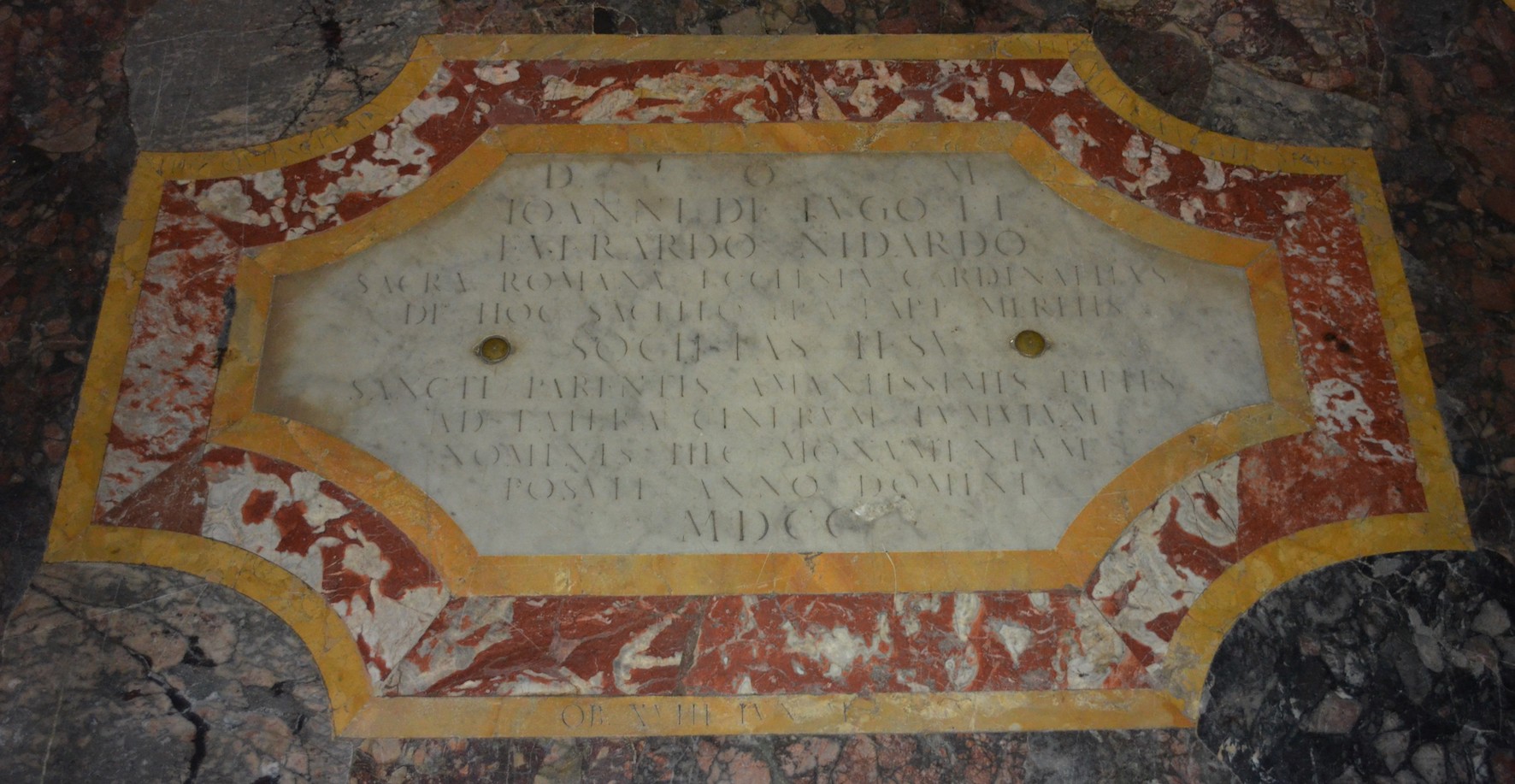 Targa Juan de Lugo, Chiesa del Gesù, 2.JPG